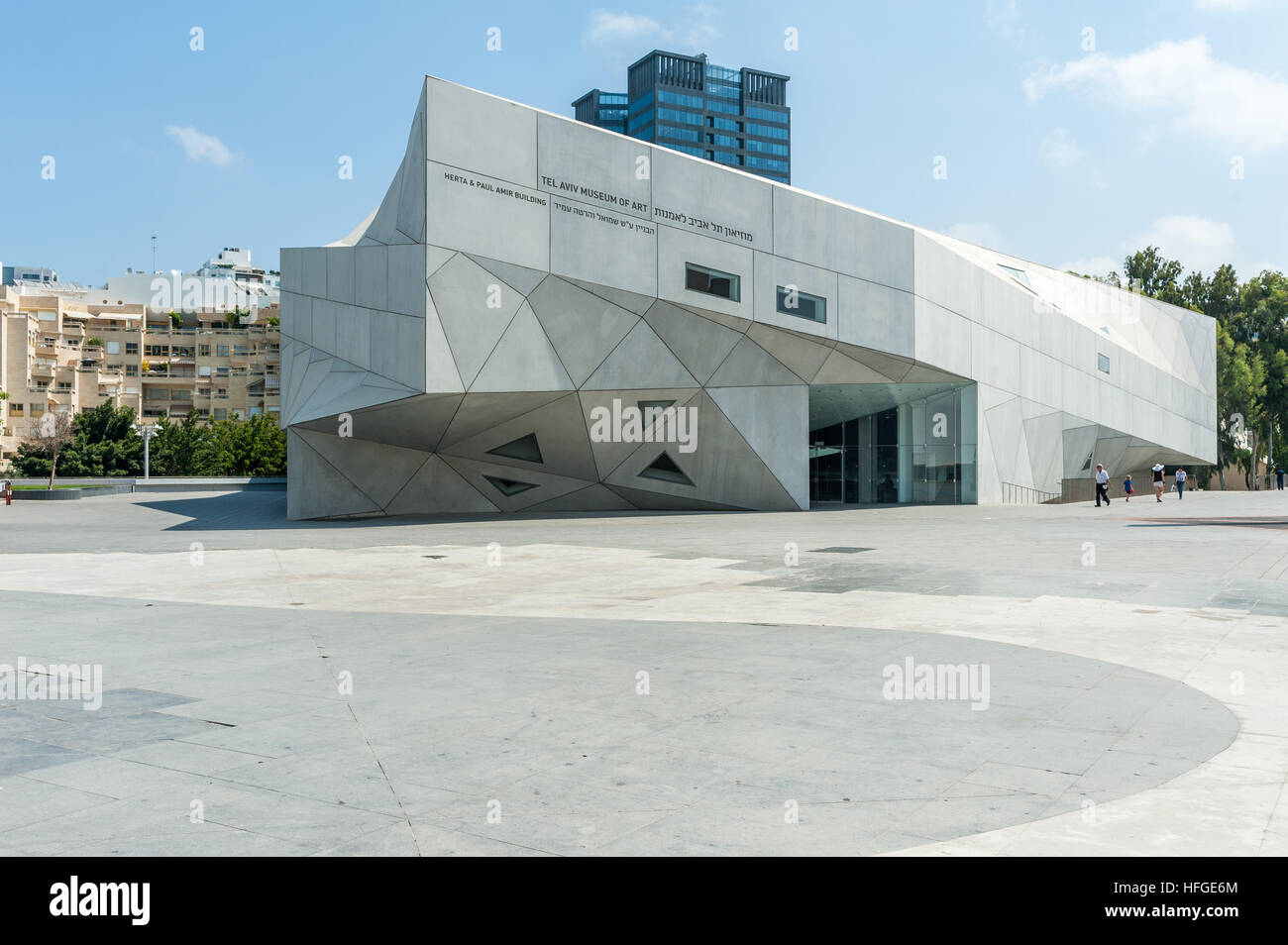 Israel, Tel Aviv-Yafo, neuen Museumsflügel Stockfoto