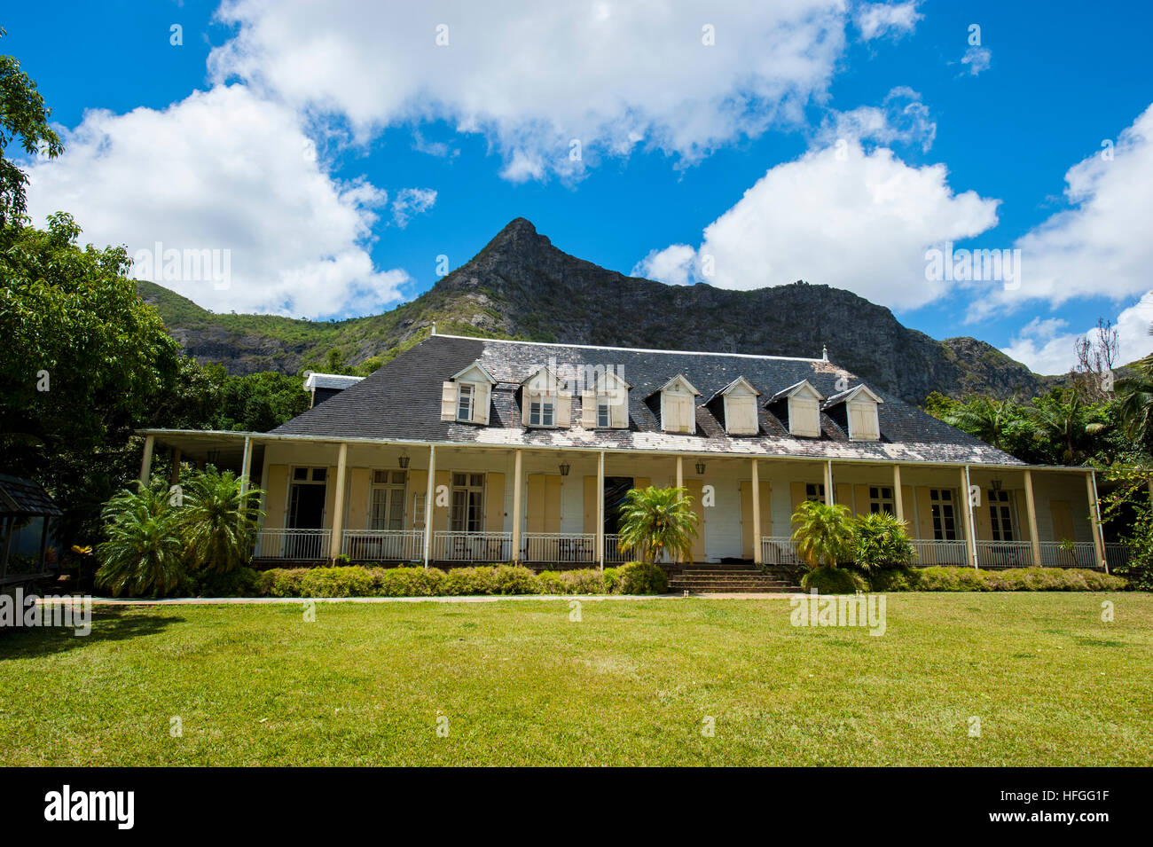 Das EurekaHaus in Moka, Mauritius Stockfotografie Alamy