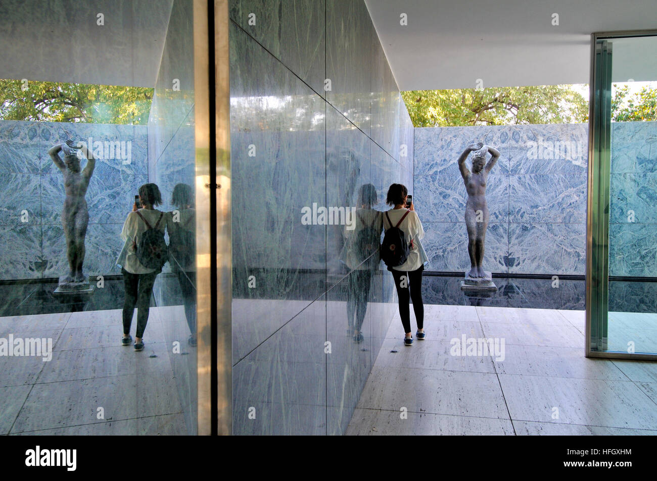 Die Fundació Mies van der Rohe, Deutscher Pavillon für die