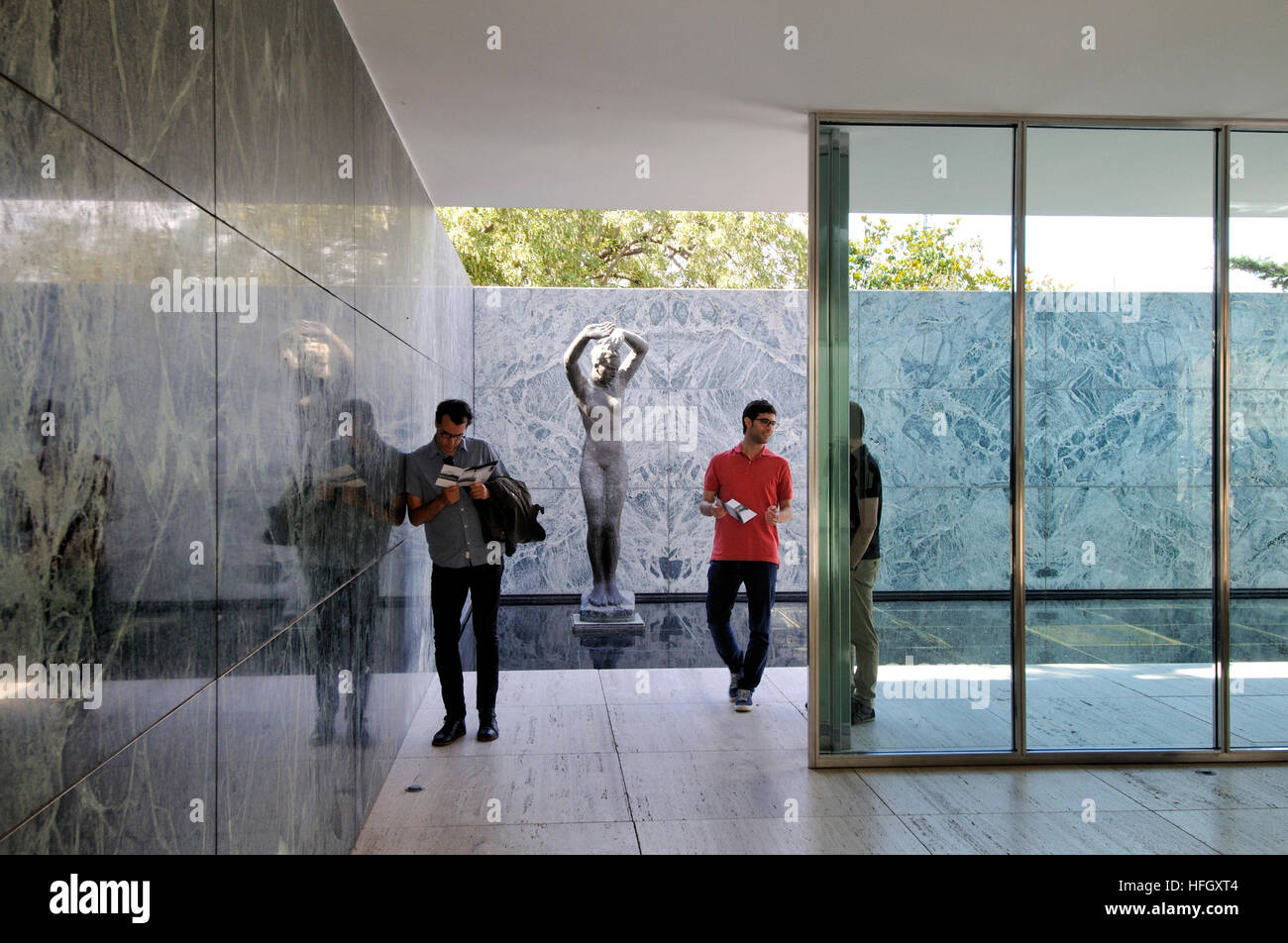 Die Fundació Mies van der Rohe, Deutscher Pavillon für die