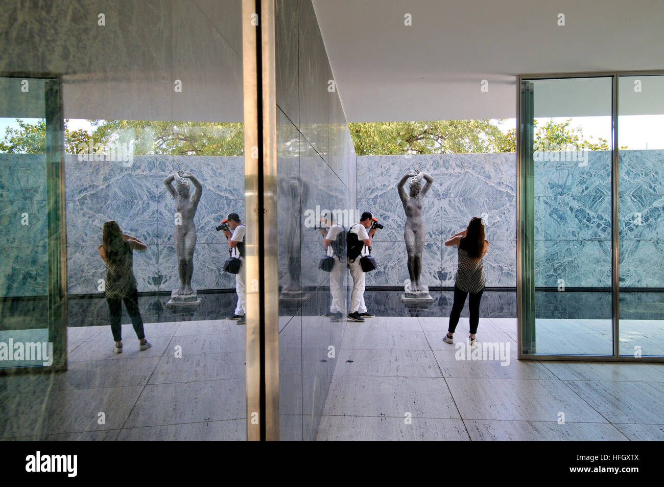 Die Fundació Mies van der Rohe, Deutscher Pavillon für die