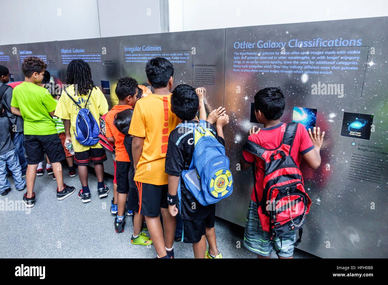 New York City, NY NYC Manhattan, Upper West Side, American Museum of Natural History, Rose Center for Earth & Space, Hayden Sphere Planetarium, Cosmic Pathw Stockfoto