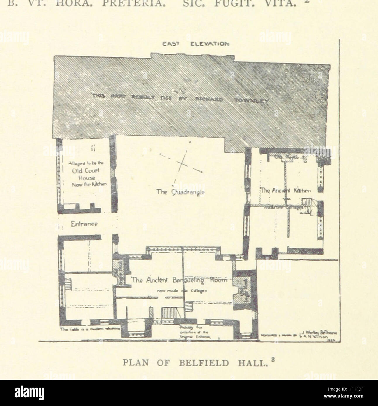 Bild von Seite 16 von "The History of der Pfarrei Rochdale in der Grafschaft Lancaster" Bild von Seite 16 von "The History of die Stockfoto