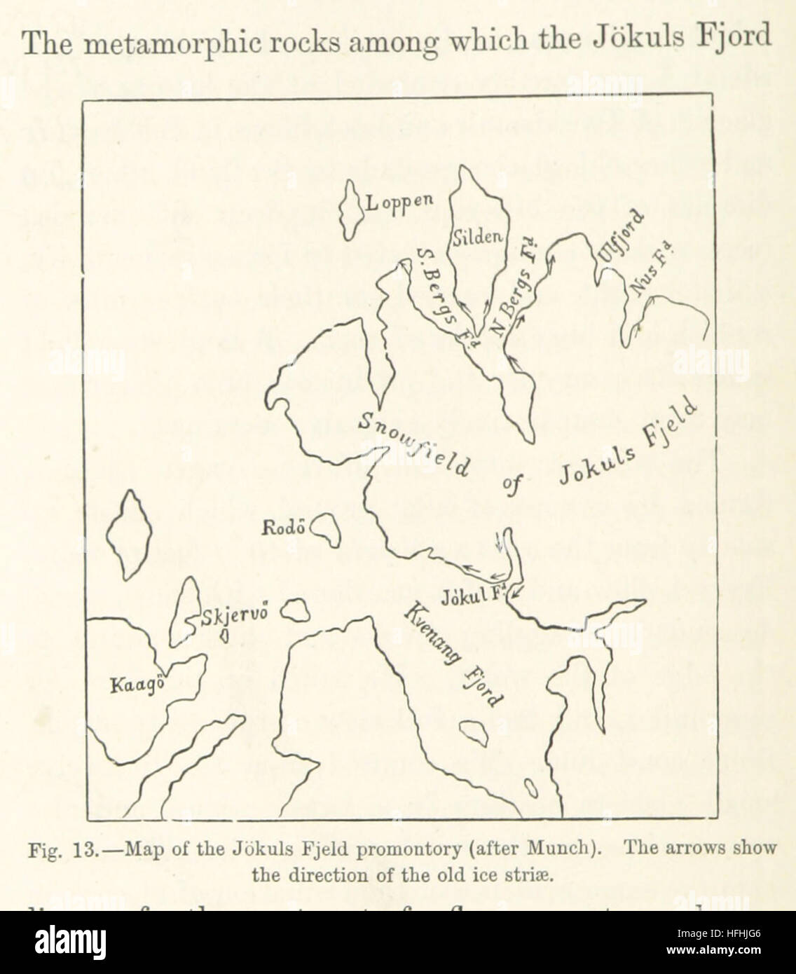 Bild von Seite 168 der "geologischen Skizzen im in- und Ausland... Mit Illustrationen Bild entnommen Seite 168 der "geologischen Skizzen zu Hause Stockfoto