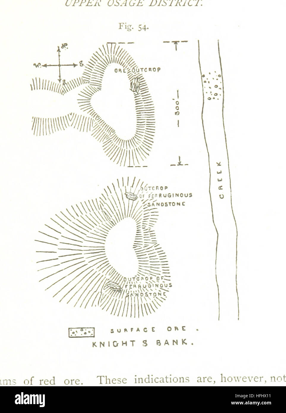 Bild von Seite 187 ' Eisen Erze von Missouri und Michigan. Von Raphael Pumpelly... T. B. Brooks... und Adolf Schmidt, etc. [mit Platten.] " Bild von Seite 187 ' Eisen Erze von Missouri Stockfoto