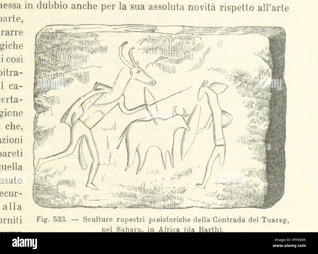 Bild entnommen Seite 1069 von ' Antropologia Generale. Lezioni Su l ' Uomo Secondo la Teoria dell'evoluzione... Raccolte e Pubblicate... da G. Raverdino e G. B. Vigo "Bild entnommen Seite 1069 von ' Antropologia Generale Lezioni Su Stockfoto