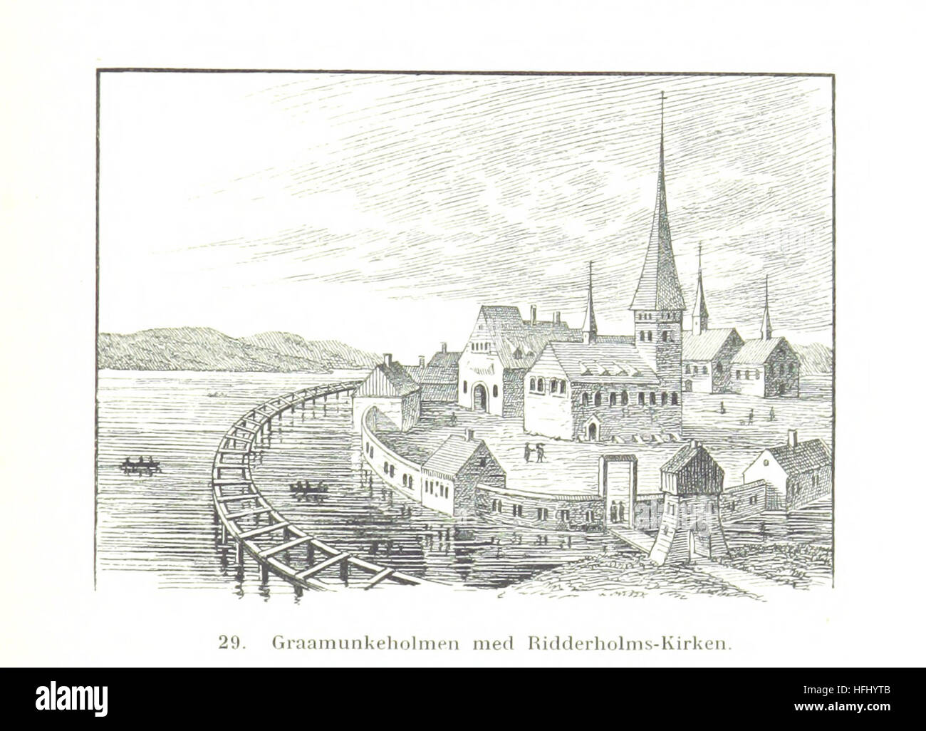 Bild von Seite 107 ' af Danmarks Riges Historie J. Steenstrup, Kr. Erslev, A. Heise, V. Mollerup, J. A. Fridericia, E. Holm, A. D. Jørgensen. Setzte Illustreret "Bild von Seite 107 ' af Danmarks Riges Historie Stockfoto