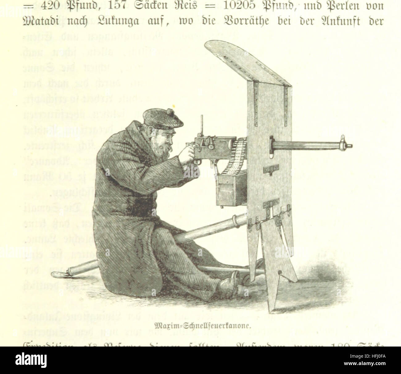 Dieses Buch aus dem Englischen liefert einen Bericht über die Entdeckungen und Erfahrungen des Autors in den dunkelsten Teilen Afrikas. Er beschreibt die Herausforderungen und Beobachtungen, die während der Reise durch unbekannte Gebiete gemacht wurden. Stockfoto