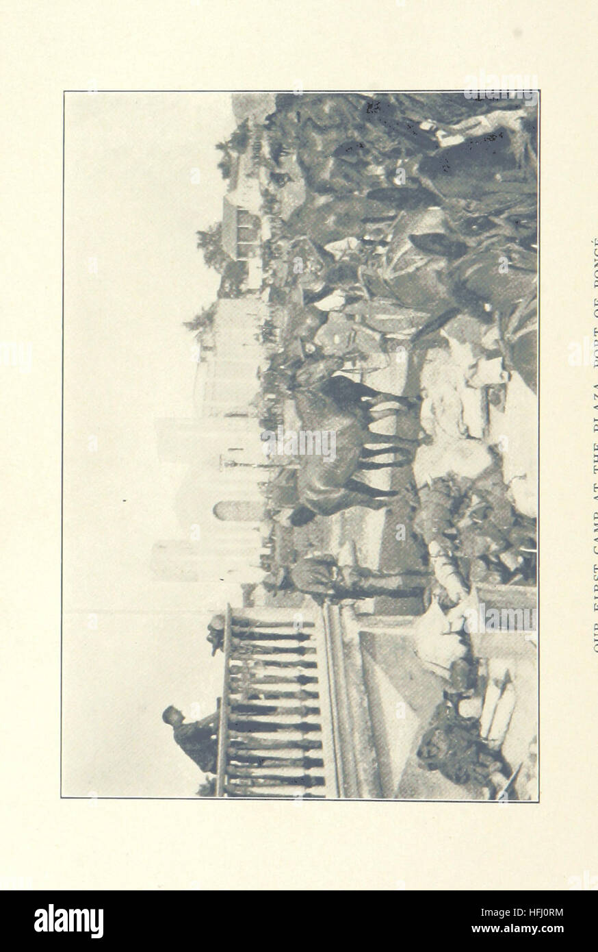 Abbildung Seite 194 entnommen "die Geschichte der Truppe"A,"New York Kavallerie U.S.V. vom 2. Mai bis 28. November 1898 im Spanisch-Amerikanischen Krieg. Veröffentlicht von der Truppe für private Zirkulation. [Mit Abbildungen und Karten] " Bild entnommen Seite 194 von "The History of Troop Stockfoto