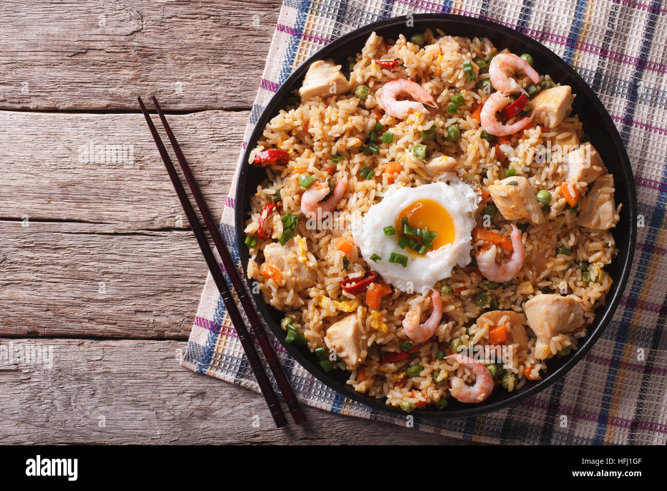 Asiatischer gebratener reis Stockfotos und -bilder Kaufen - Alamy