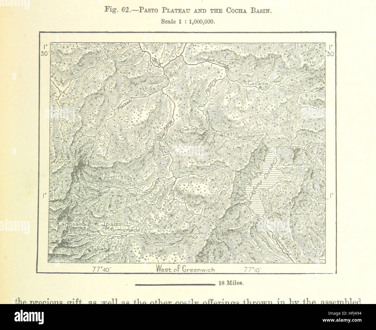 Bild entnommen Seite 203 von "die Erde und ihre Bewohner. Die Europäische Sektion der allgemeinen Geographie von E. Reclus. Bearbeitet von E. G. Ravenstein. Illustriert von..., Gravuren und Karten Bild entnommen Seite 203 von "The Earth und seine Stockfoto