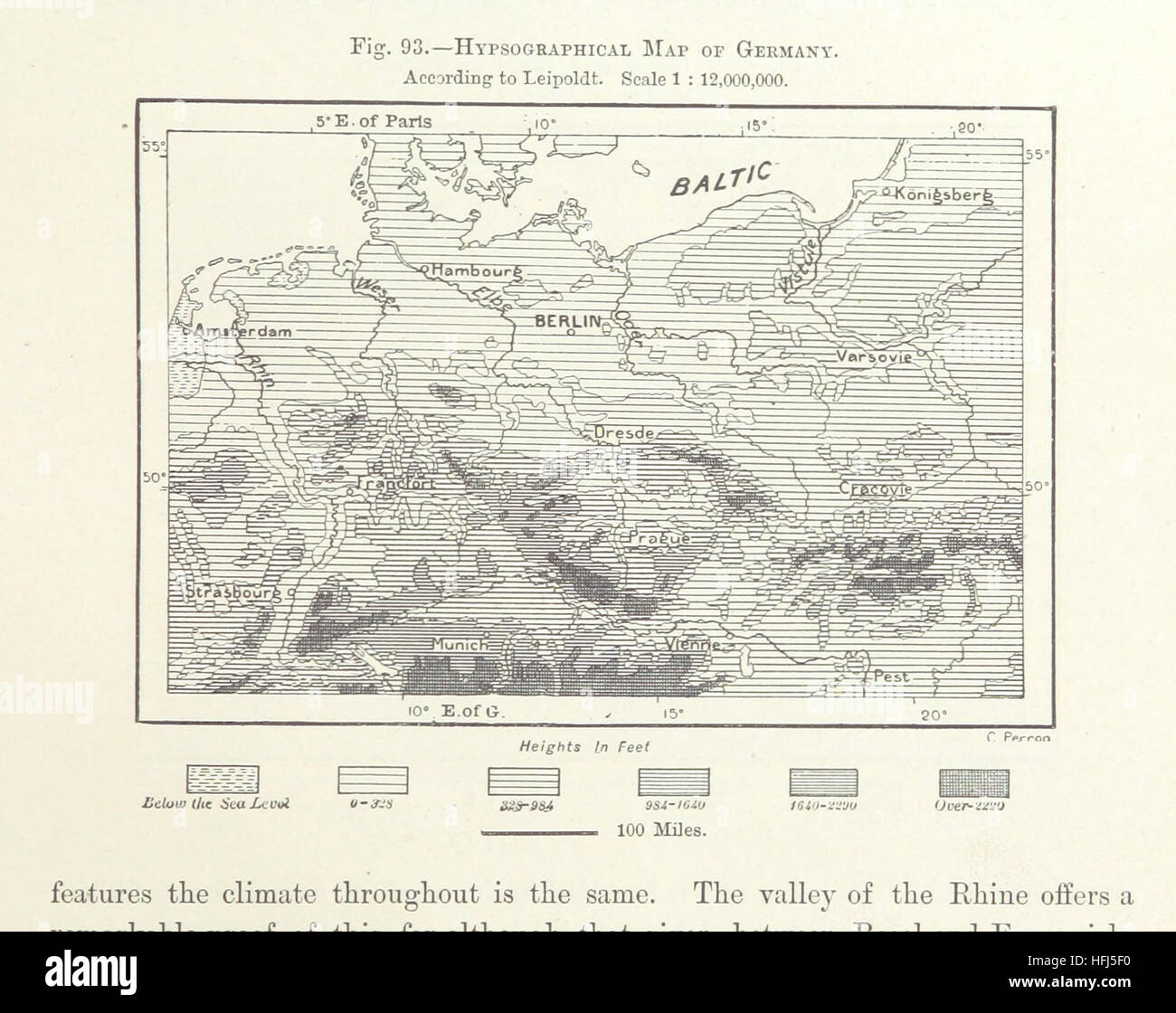 Bild entnommen Seite 207 von "die Erde und ihre Bewohner. Die Europäische Sektion der allgemeinen Geographie von E. Reclus. Bearbeitet von E. G. Ravenstein. Illustriert von..., Gravuren und Karten Bild entnommen Seite 207 von "The Earth und seine Stockfoto