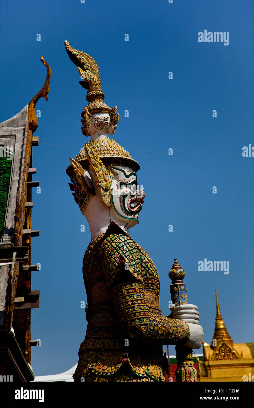 Das Grand Palace in Bangkok Stockfoto