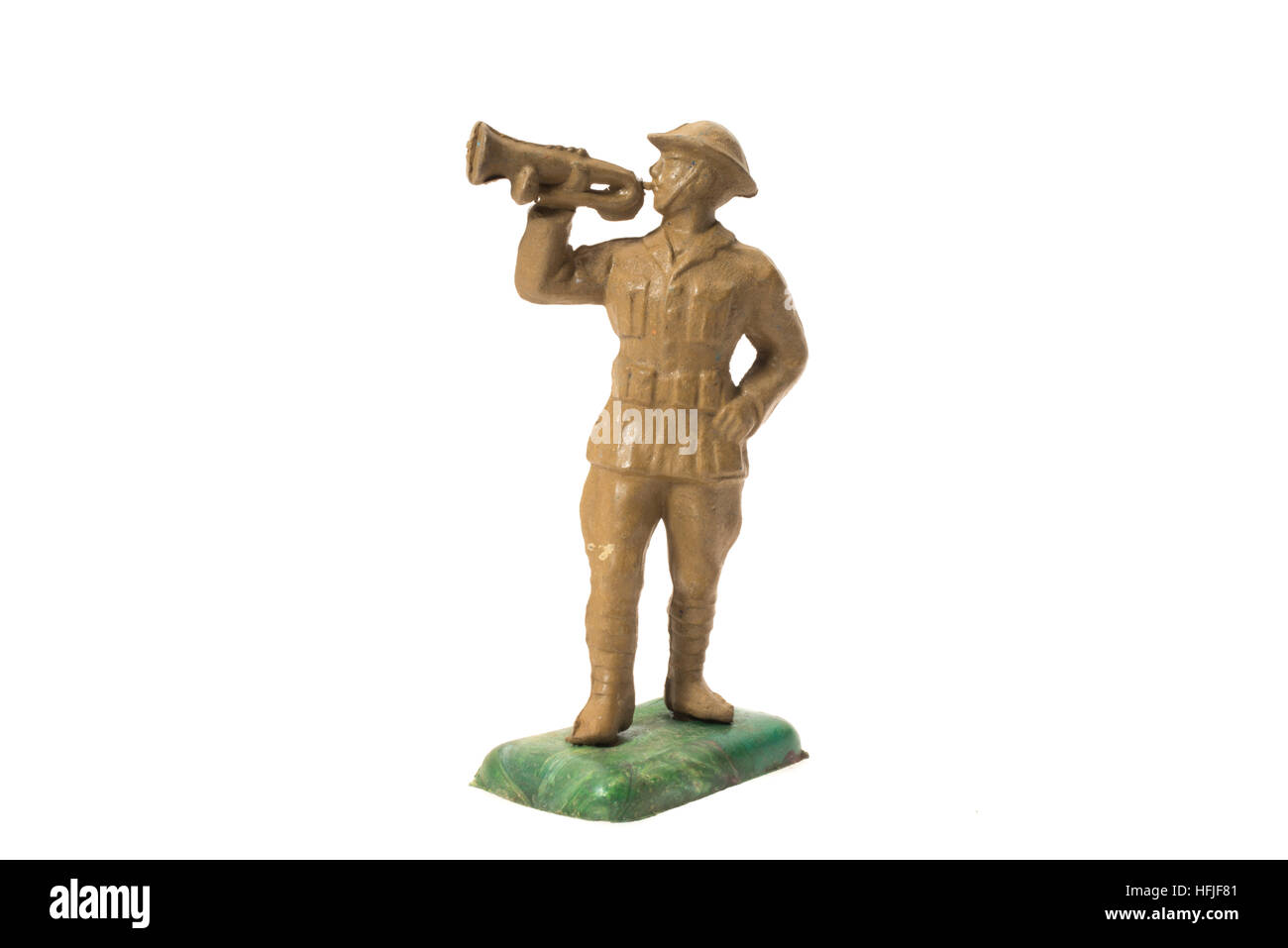 Kunststoff Armee Männer Soldaten Bergen Spielzeug & Neuheit Co. (Beton) produziert zuerst 1938 Stockfoto
