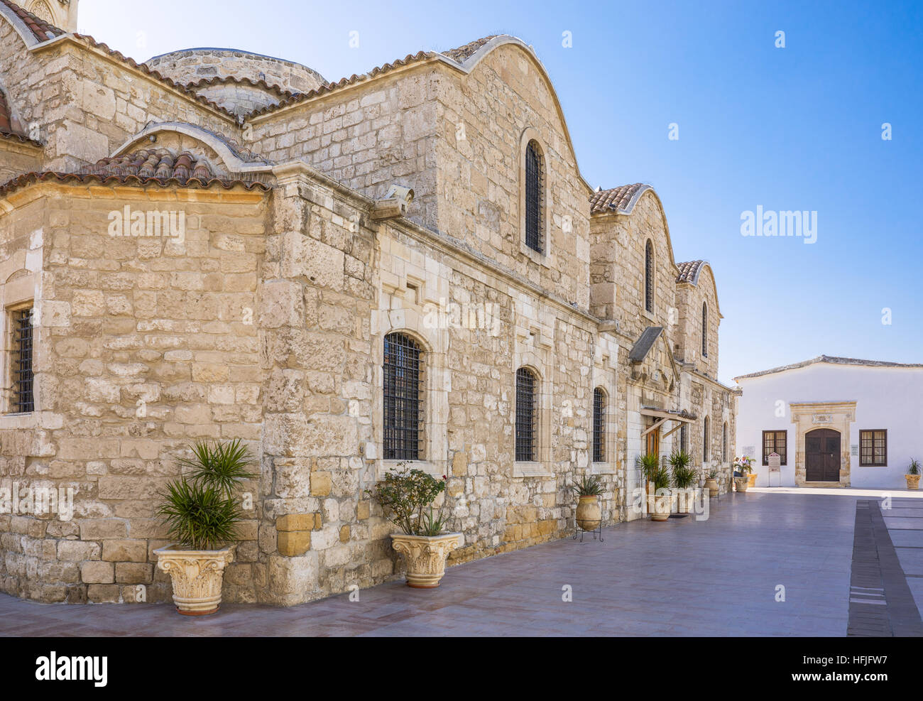 Griechenland, Zypern, Larnaka, St. Lazarus Kirche Stockfoto