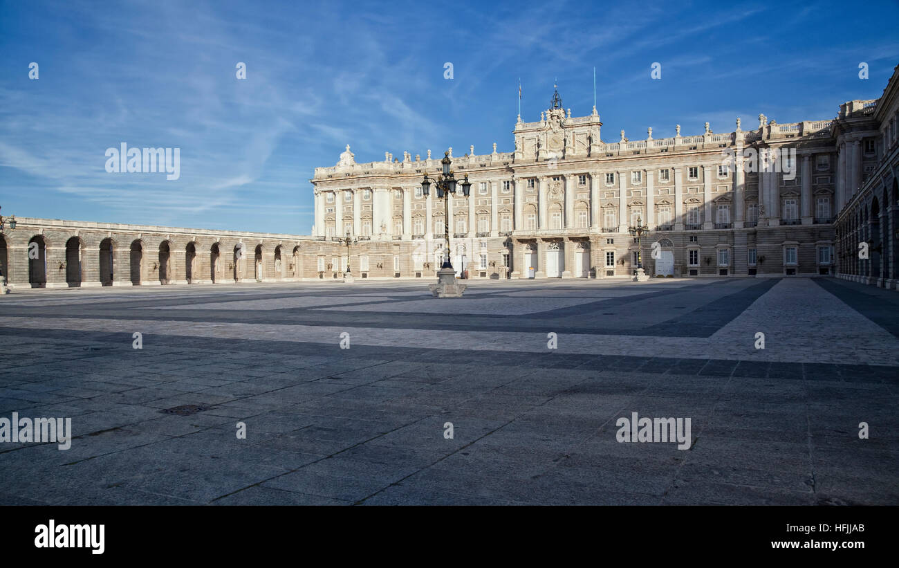 Königspalast, Madrid, Spanien Stockfoto