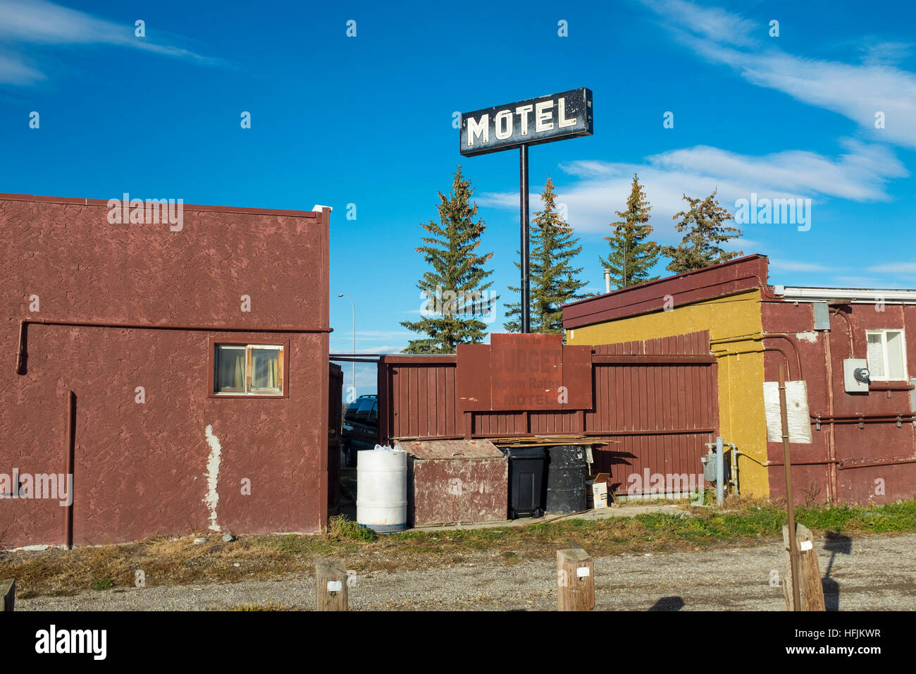 Fort macleod Stockfoto