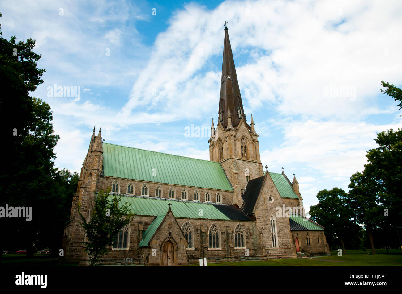 Christ Church Cathedral - Fredericton - Kanada Stockfoto