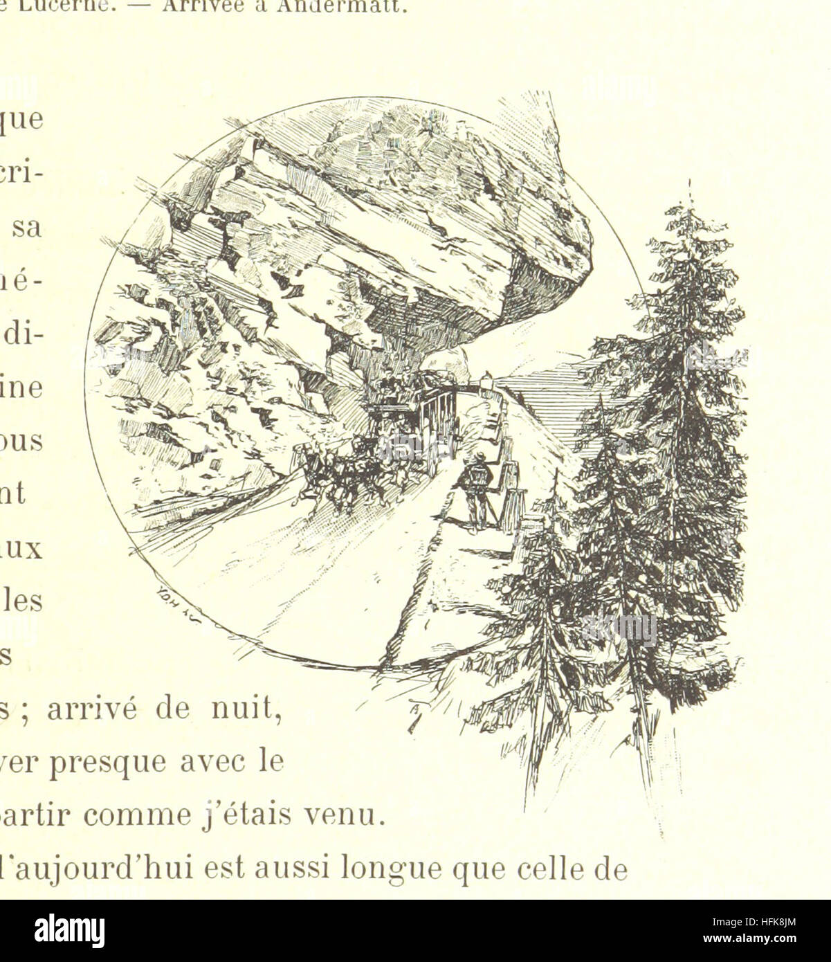 Bild von Seite 263 ' [La Suisse Inconnue. (Dixième Édition.)] " Bild von Seite 263 ' [La Suisse Inconnue (Dixième Stockfoto