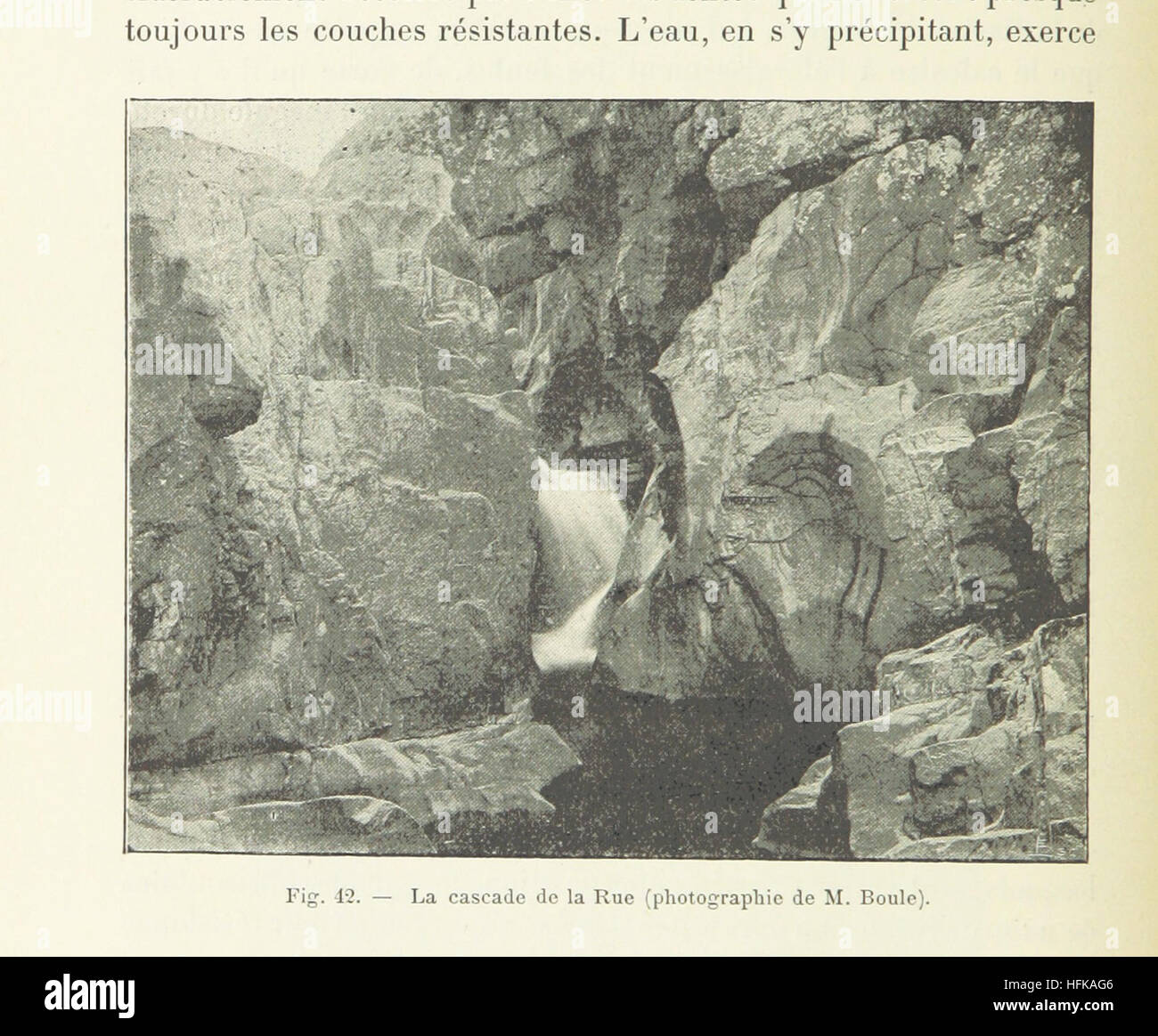 Bild entnommen Seite 116 von "Leçons de Géographie Physique... Deuxième Édition... Augmentée. Mit 163 Abbildungen, etc. "Bild entnommen Seite 116 von" Leçons de Géographie Physique Stockfoto