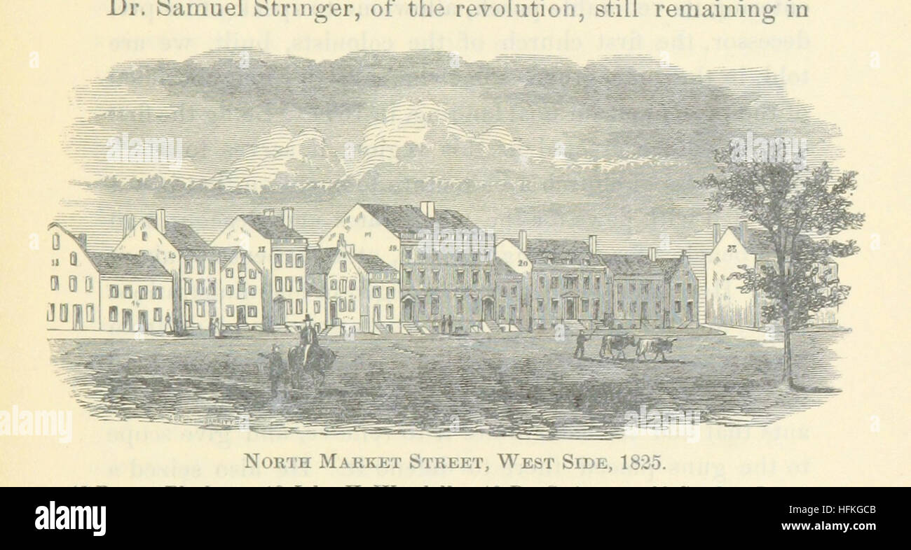 Menschen und Dinge in Albany vor zwei Jahrhunderten... Lesen Sie, bevor die Albany-Institut, 18. April 1876 Bild entnommen Seite 13 von "Menschen und Dinge in Stockfoto