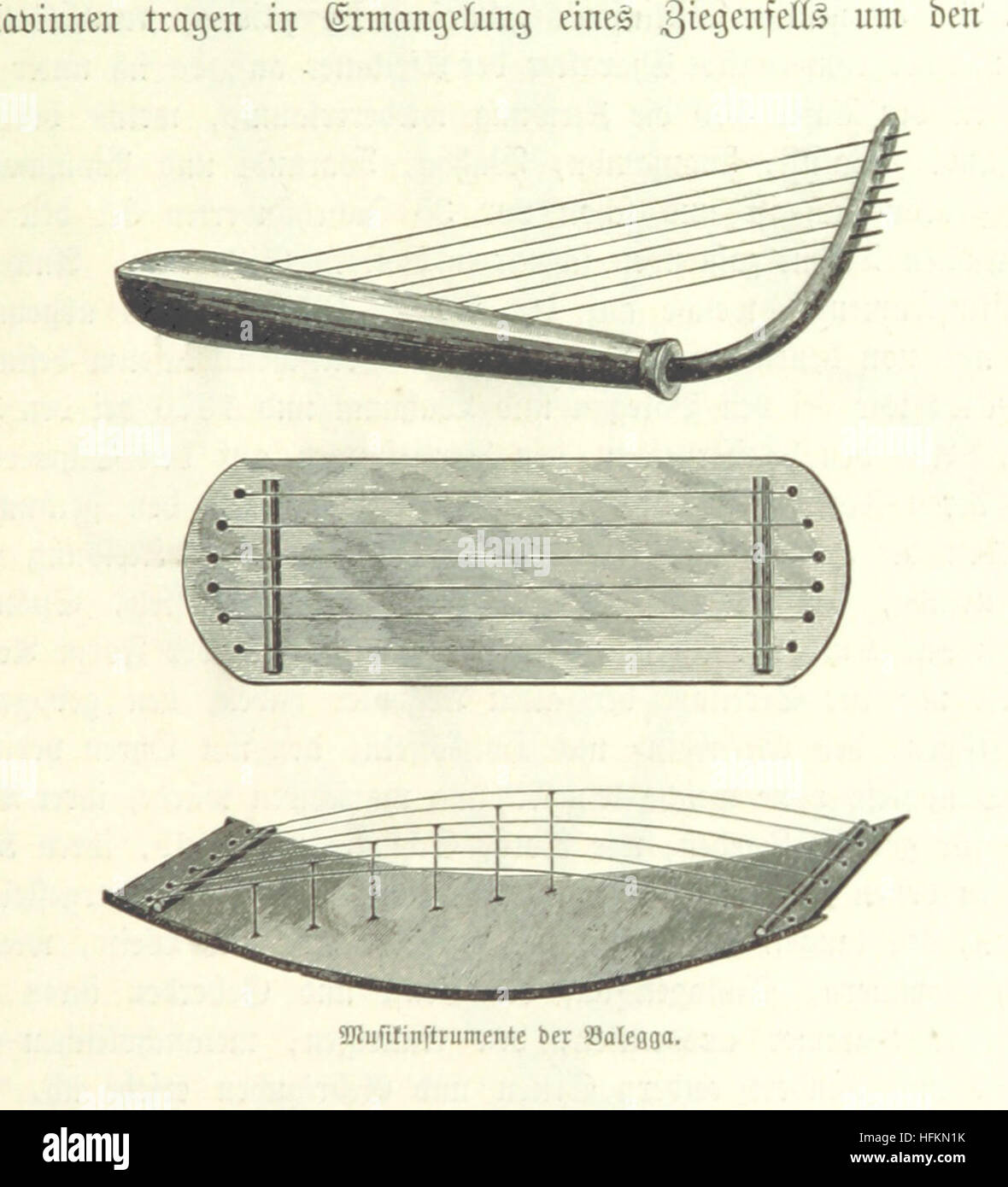 Eine Übersetzung eines Berichts über die Erforschung in den dunkelsten Teilen Afrikas, ursprünglich in englischer Sprache und übersetzt von H. von Wobeser. Stockfoto