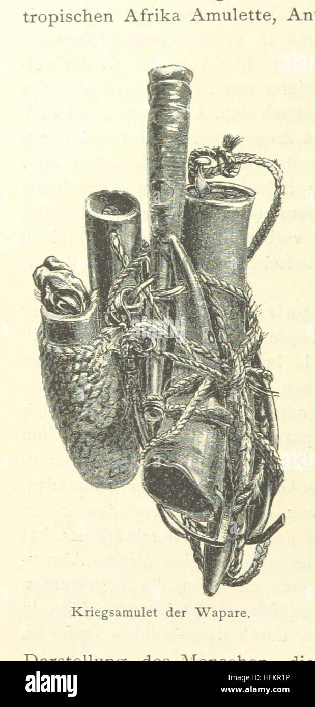 Abbildung Seite 266 von entnommen "Usambara Und Seine Nachbargebiete. Allgemeine Darstellung der Nordöstlichen Deutsch-Ostafrika Und Seiner belcantistischen, etc. [mit Abbildungen und Karten.] " Abbildung Seite 266 von entnommen "Usambara Und Seine Nachbargebiete Stockfoto
