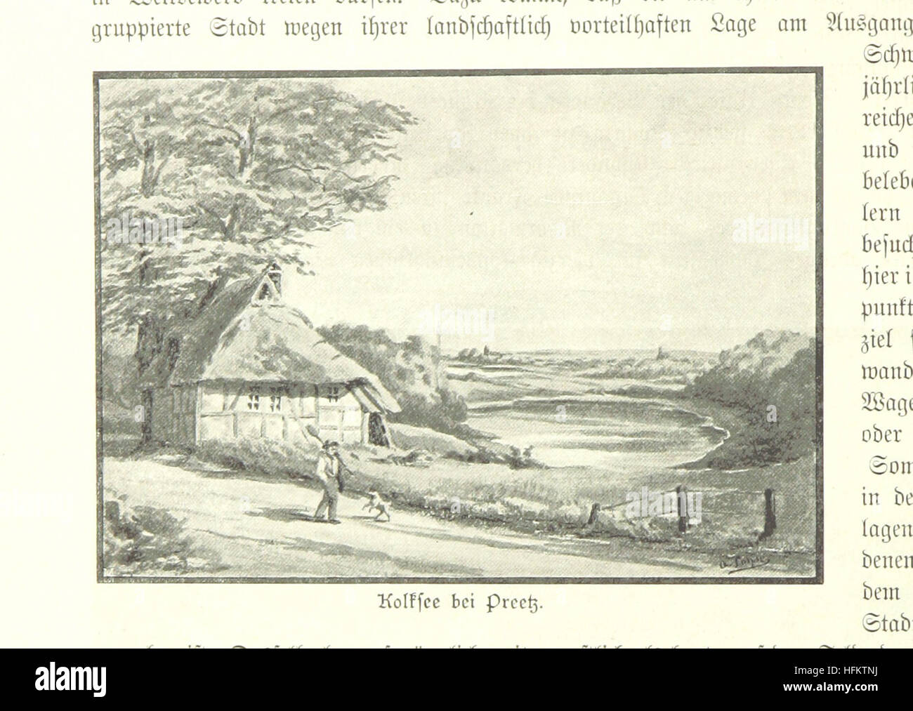 Bild entnommen Seite 272 von "Schleswig-Holstein Meerumschlungen in Wort Und Bild... Herausgegeben von H. Haas, H. Krumm Und F. Stoltenberg, etc. "Bild entnommen Seite 272 von" Schleswig-Holstein Meerumschlungen in Wort Stockfoto