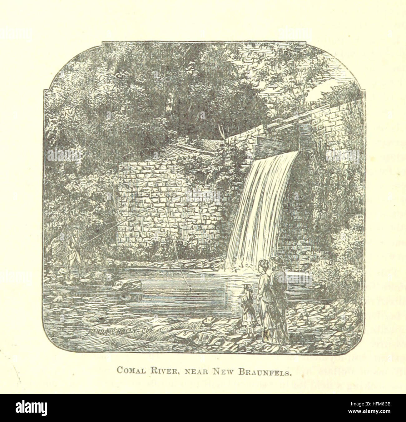 Bild von Seite 32 des "südlichen und westlichen Texas Leitfaden für 1878" Bild von Seite 32 des "südlichen und westlichen Texas Stockfoto