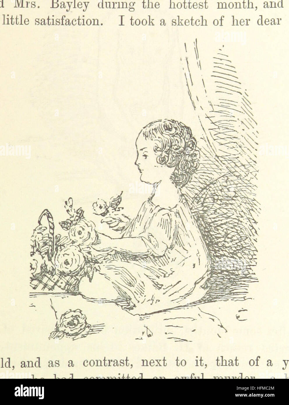 Dieses Bild von Seite 335 von „achtunddreißig Jahre in Indien“ zeigt eine illustrierte Darstellung der Reisen des Autors durch Indien, von Juganath bis zum Himalaya, mit detaillierten Darstellungen der Landschaften und Kulturen auf dem Weg. Stockfoto