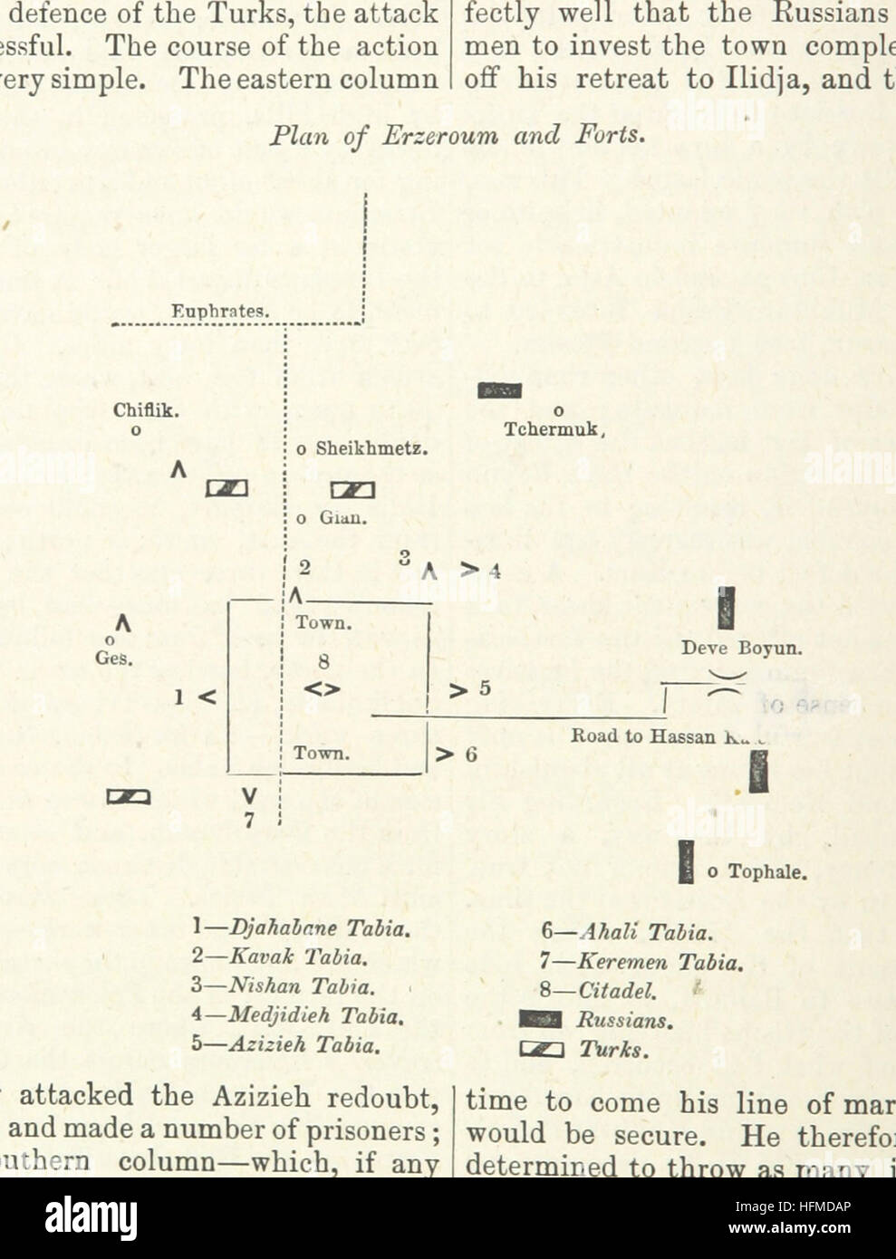 Dieses Bild stammt aus der „Geschichte des Russischen Reiches“ und zeigt den Aufstieg des russischen Staates von Rurik dem Piraten bis zur Herrschaft von Kaiser Alexander II., illustriert mit Gravuren. Stockfoto