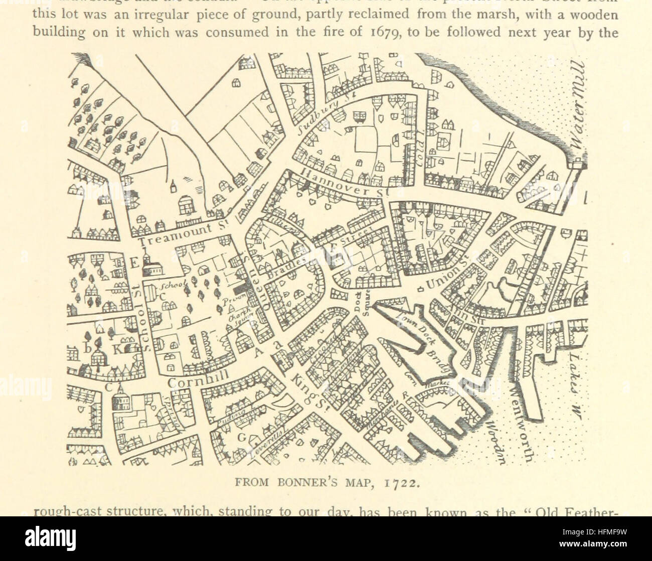 Bild von Seite 35 von "The Memorial Geschichte von Boston, einschließlich Suffolk County, Massachusetts. 1630-1880. [mit Abbildungen, etc.] " Bild von Seite 35 von "The Memorial Geschichte Stockfoto