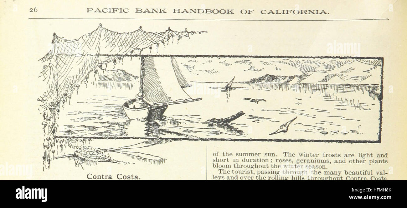 Aufnahme ab Seite 36 der "Pacific Bank Handbook of California" Bild entnommen Seite 36 von "Pacific Bank Handbook of Stockfoto