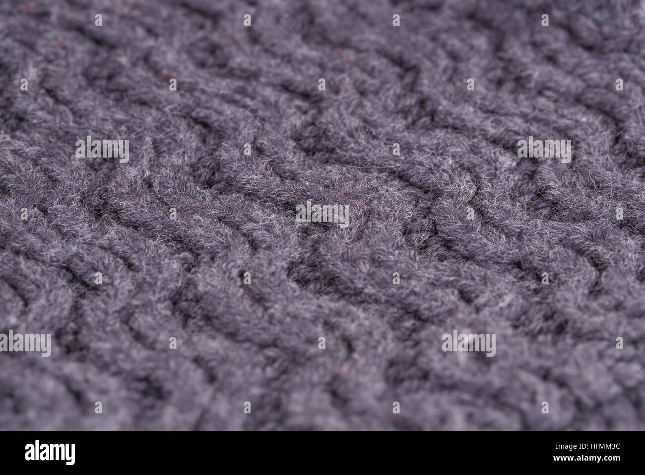 Gestrickte Tuch Closeup Hintergrundbild. Stockfoto