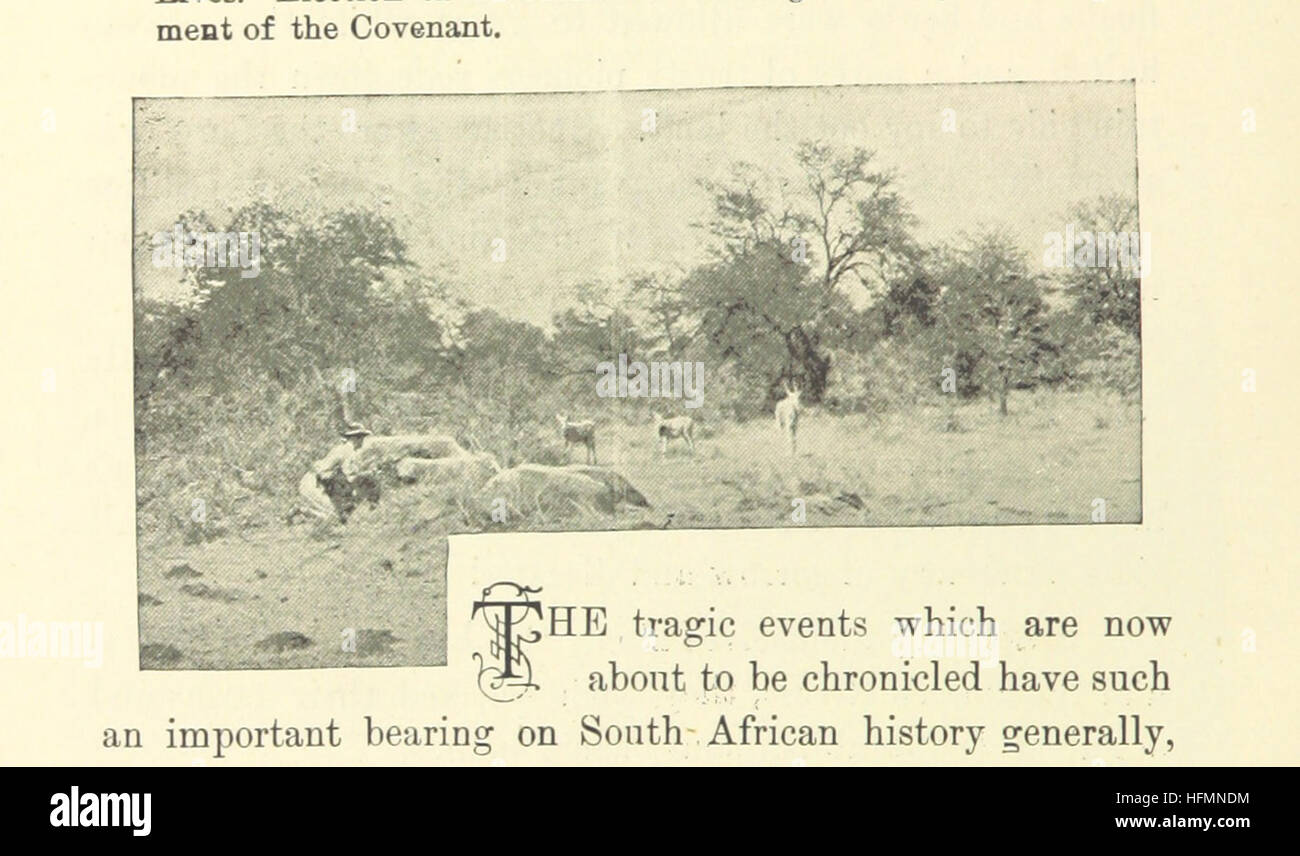 Bild von Seite 38 von "die Geschichte einer afrikanischen Stadt. (Auf dem Vormarsch und Fortschritt der Maritzburg.) [Mit Abbildungen.] " Bild von Seite 38 von "The Story of ein Stockfoto