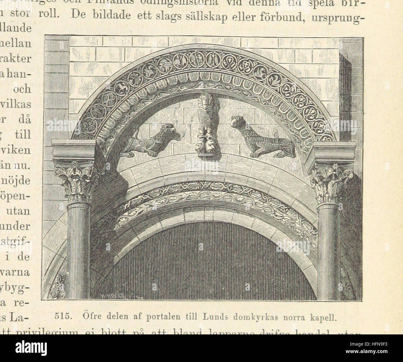 Bild entnommen Seite 479 "Sveriges Historia Från Äldsta TID till Våra Dagar, etc." Bild entnommen Seite 479 von "Sveriges Historia Från Äldsta Stockfoto