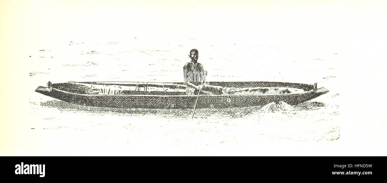 Dieses Bild stammt von Seite 507 von „Côte occidentale d'Afrique“, einem Buch mit Ansichten und Skizzen der Westküste Afrikas, das seine Landschaften und Kultur zeigt. Stockfoto