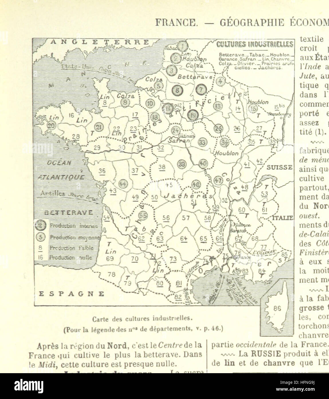 Bild von Seite 53 ' Geographie Générale... Avec-Index, etc. "Bild von Seite 53 ' Geographie Générale Avec Stockfoto