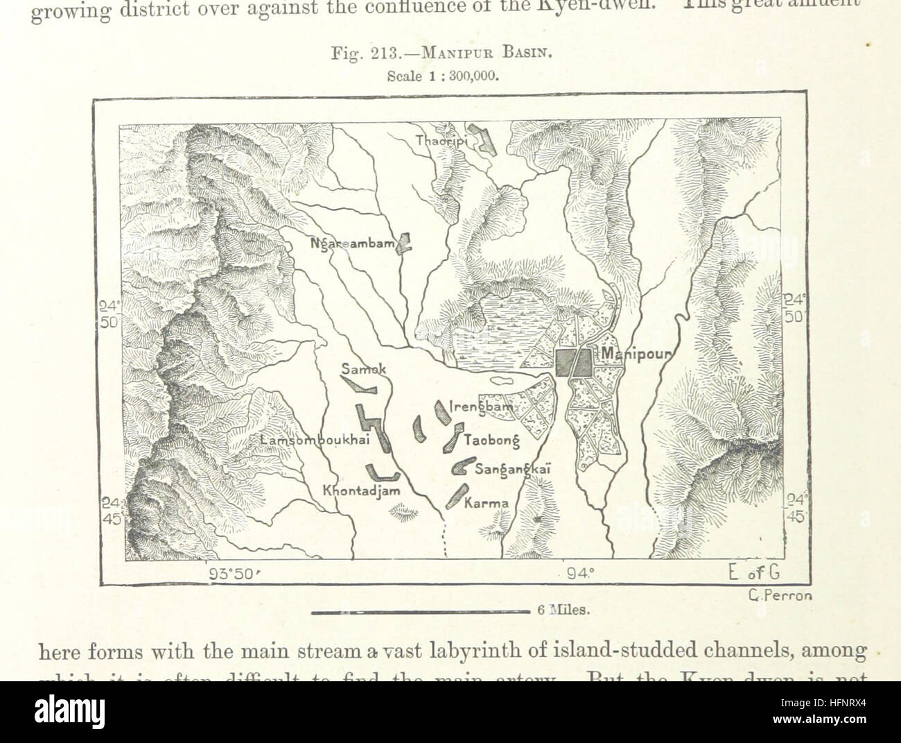 Bild entnommen Seite 590 von "die Erde und ihre Bewohner. Die Europäische Sektion der allgemeinen Geographie von E. Reclus. Bearbeitet von E. G. Ravenstein. Illustriert von..., Gravuren und Karten Bild entnommen Seite 590 von "The Earth und seine Stockfoto