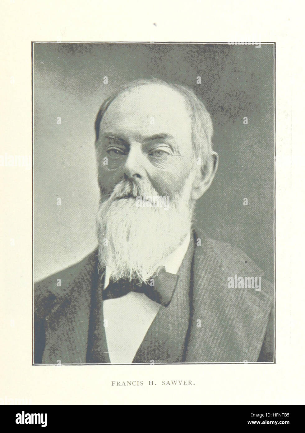 Dieses Bild von Seite 599 von „A Memorial of the Town of Hampstead, New Hampshire“ beleuchtet die Geschichte und Entwicklung der Stadt, illustriert von H. E. Noyes. Stockfoto