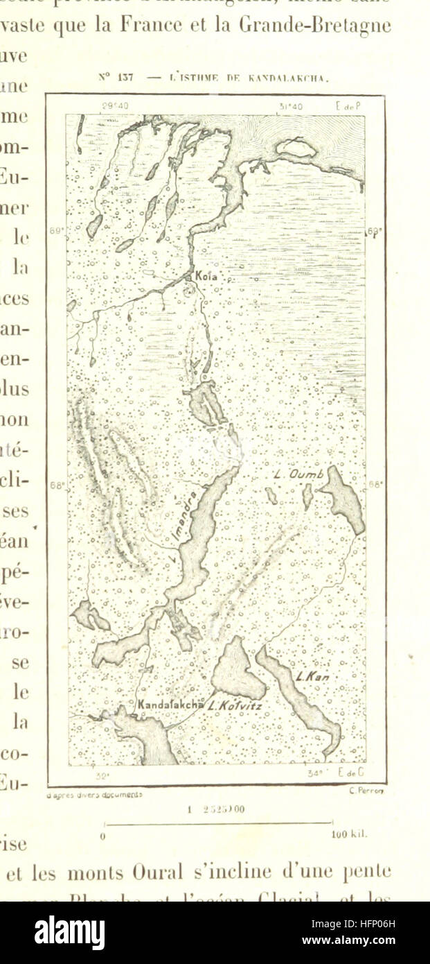 Bild entnommen Seite 635 von "Nouvelle Géographie Universelle. La Terre et Les Hommes... Cartes et... Gravuren Sur Bois Bild entnommen Seite 635 von "Nouvelle Géographie Universelle La Stockfoto