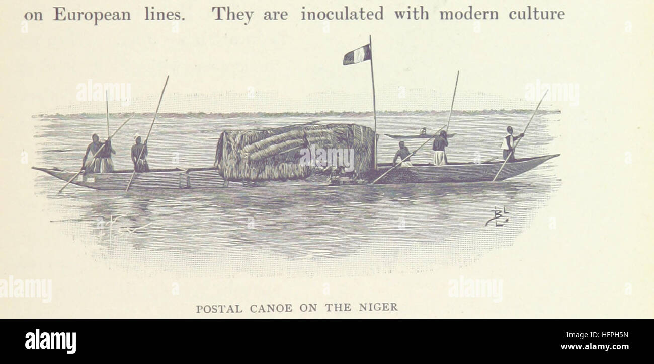 „Timbuctoo The Mysterious“ erkundet die Geschichte und Geheimnisse rund um die sagenumwobene Stadt Timbuktu. Dem Text sind Abbildungen und Karten beigefügt, die den geografischen und historischen Kontext der Region beschreiben. Stockfoto