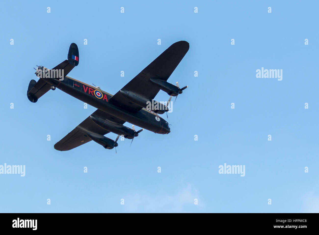 Canadian Warplane Heritage Museum Vintage Avro Lancaster b. 10 Bomber CG-VRA Stockfoto