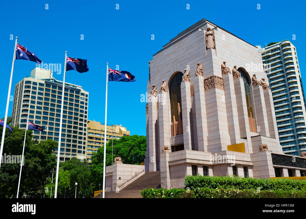 Das Anzac Memorial, Sydney, Australien. Stockfoto