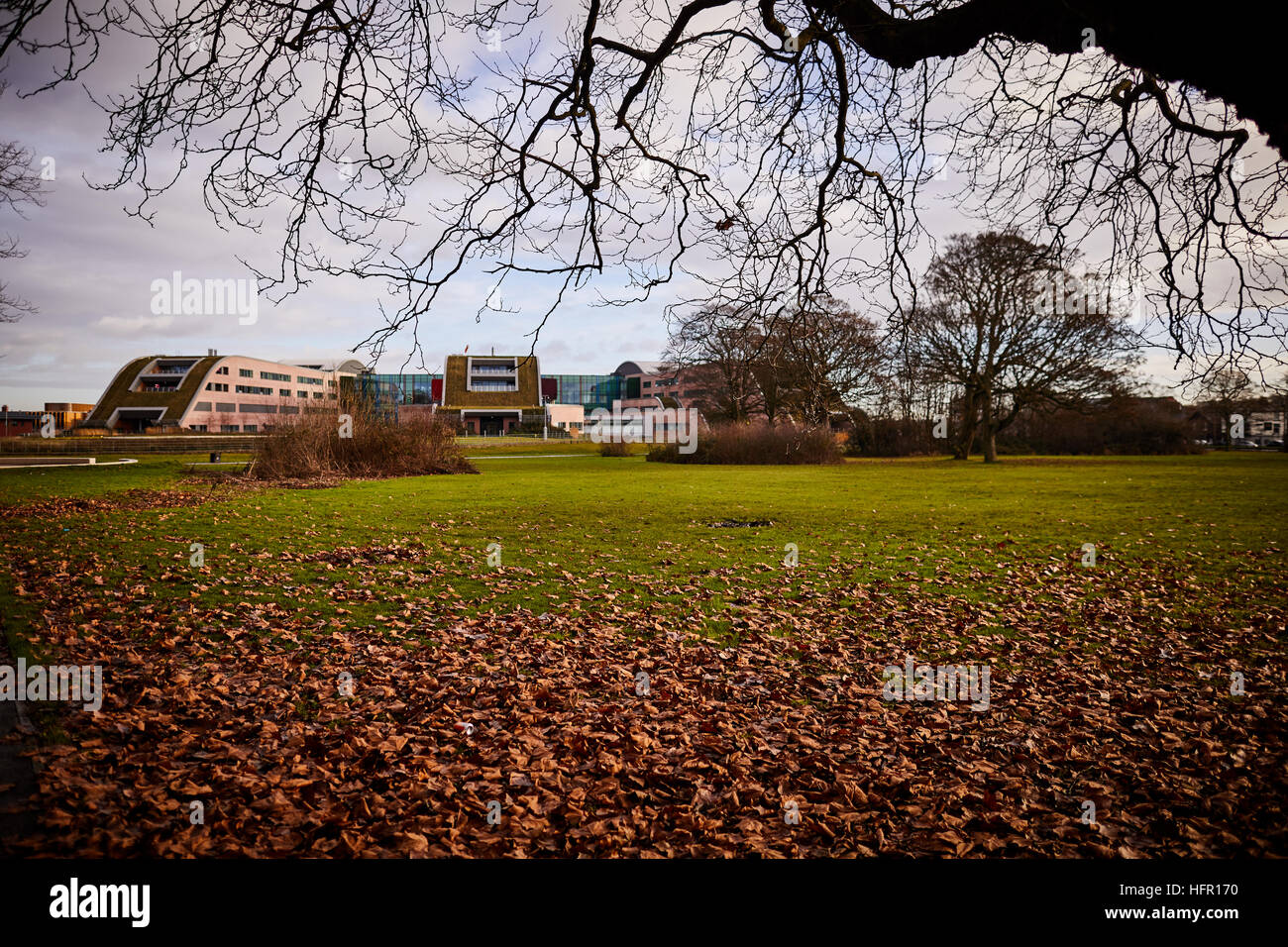 Alder Hey Kinder Krankenhaus Liverpool großen nationalen Kinder-Krankenhaus NHS Foundation trust außen im Park Gebäude außen neue Build pret Stockfoto