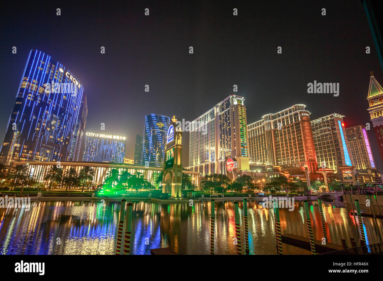 Cotai Strip Macau Stockfoto