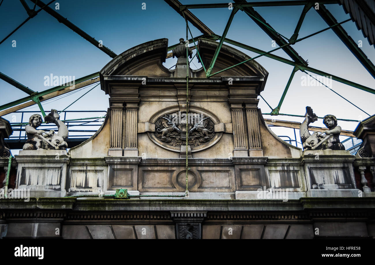 Die Smithfield Fleischmarkt in Zentral-London, UK Stockfoto