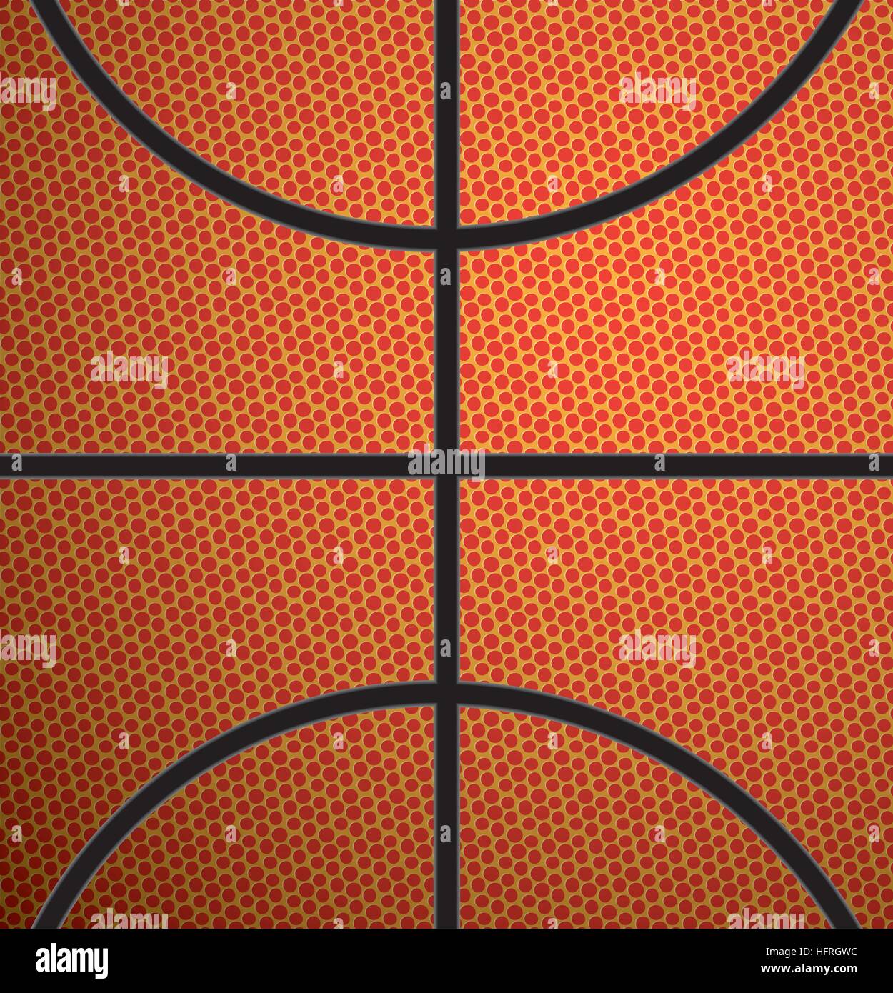 Basketball-Textur nahtlose Muster für den Hintergrund. Sport-Muster. Stock Vektor