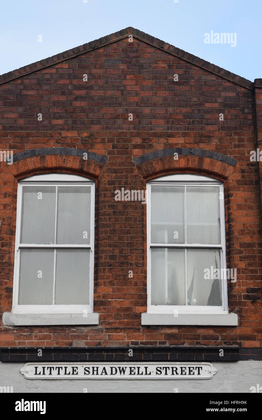 Shadwell Straße im Quartier Gun, Birmingham Stockfoto