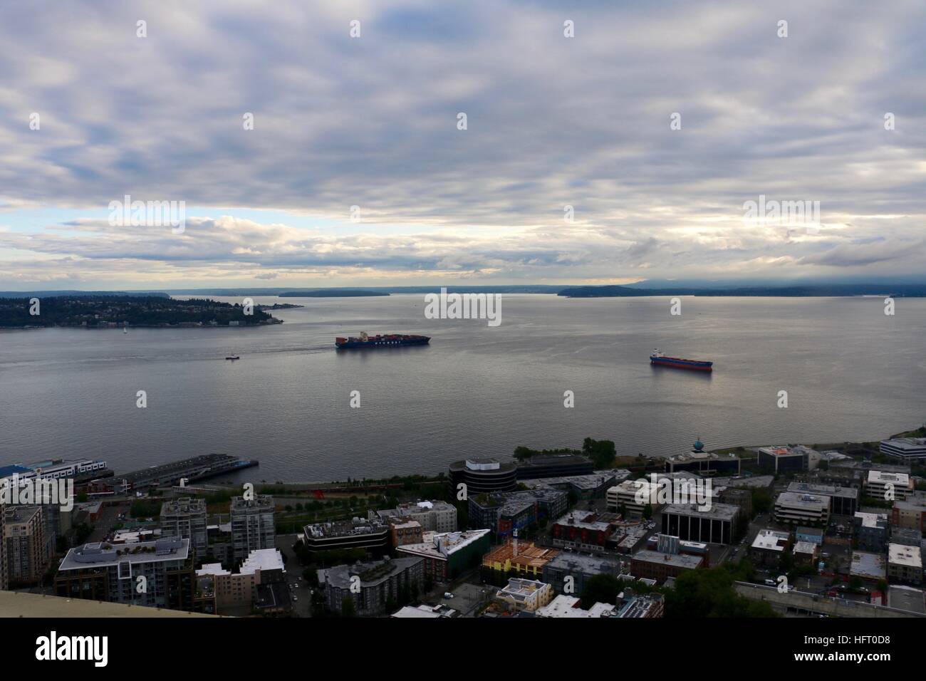 Seattle von der Space needle Stockfoto